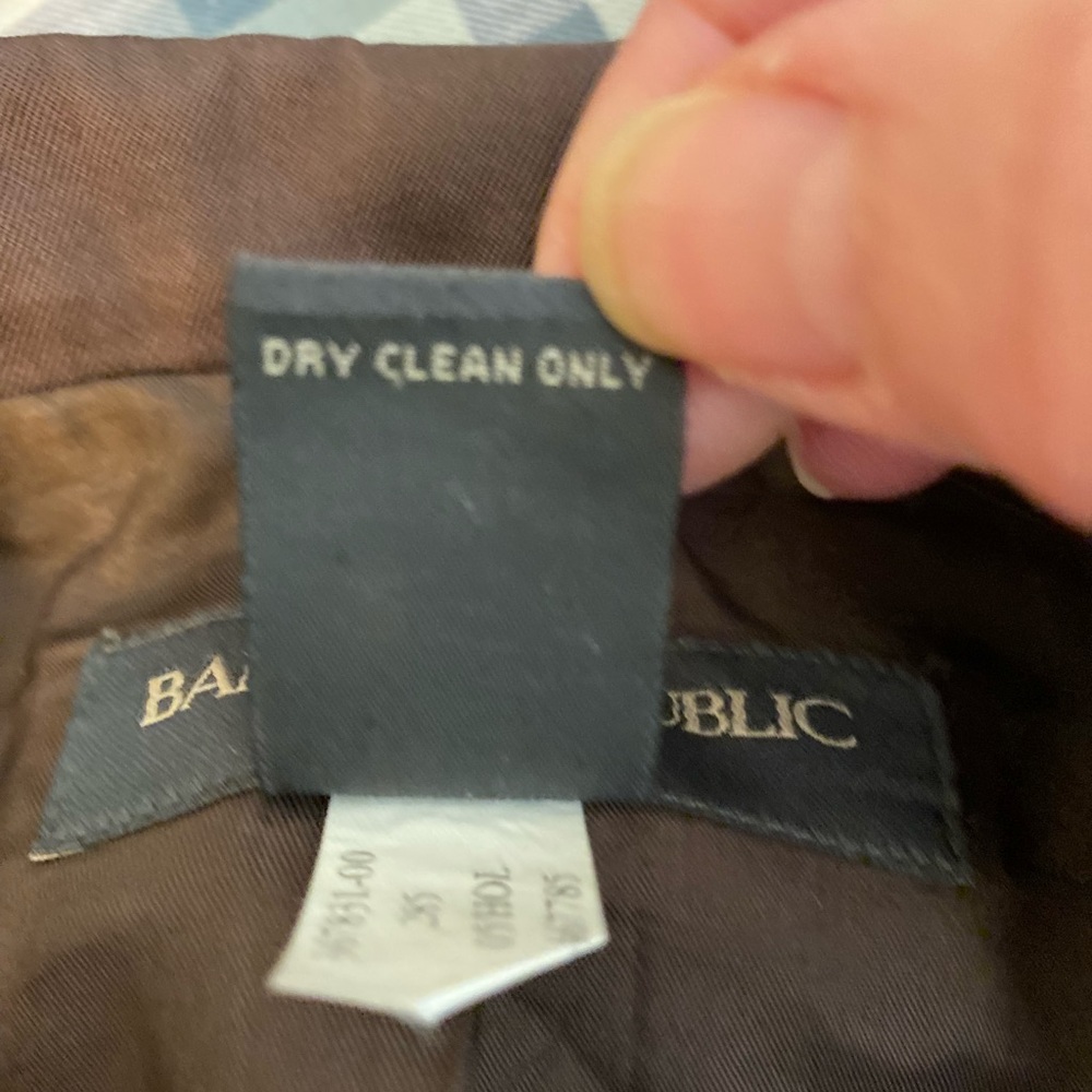 Banana Republic - Woman’s brown blazer, Size: 0 - Picture 7 of 7